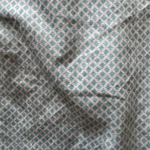 Monument 100% cotton white with Light Blue pattern Men's Shirt small NWT NEW - Picture 5 of 6